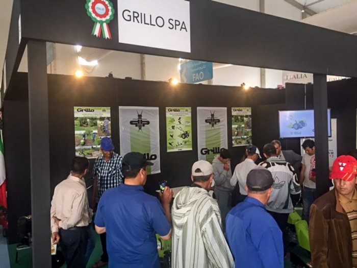 Stand Grillo alla Fiera SIAM 2017 - Meknès, Marocco